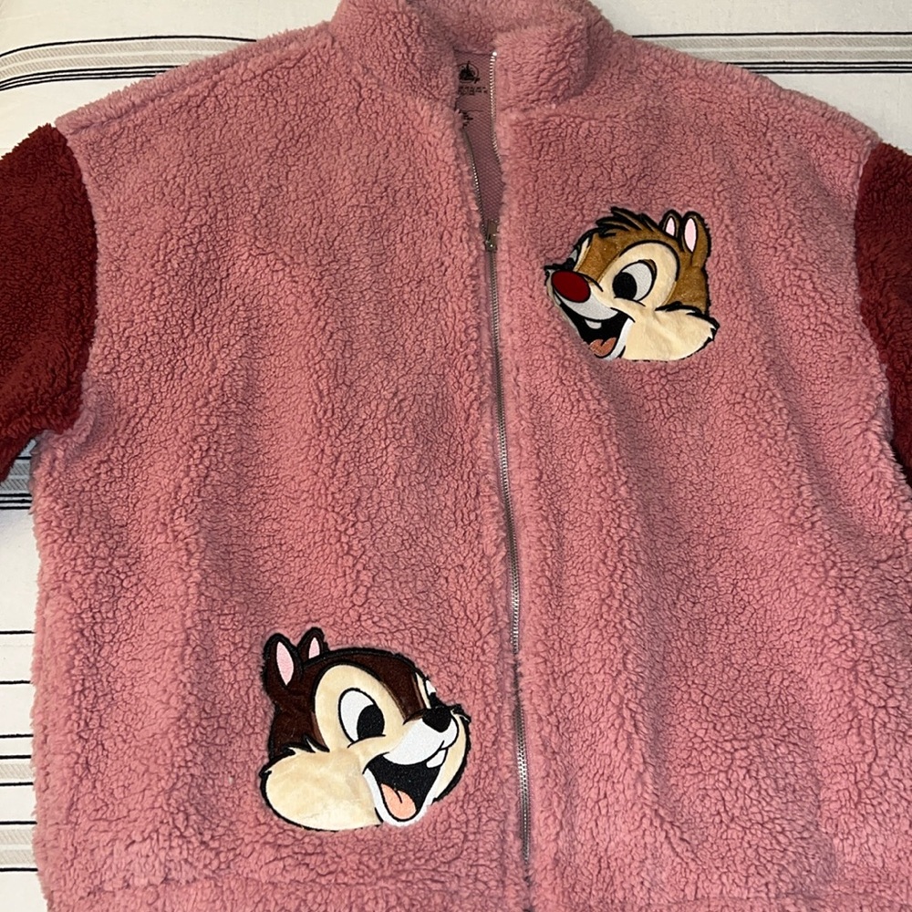 BRAND NEW chip n dale fuzzy sweater